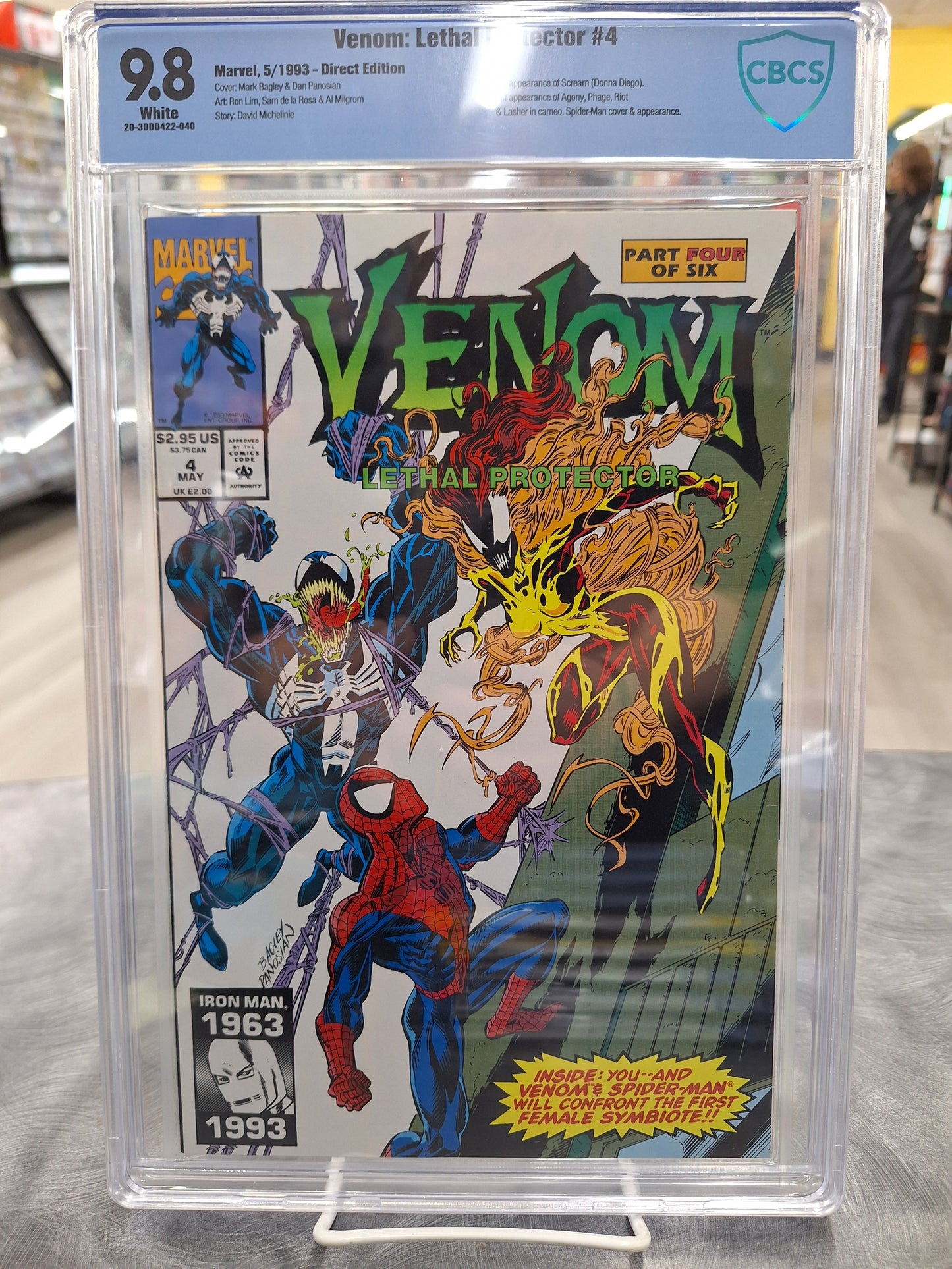 Venom Lethal Protector #1-6 - CBCS 9.8 ALL - 1993