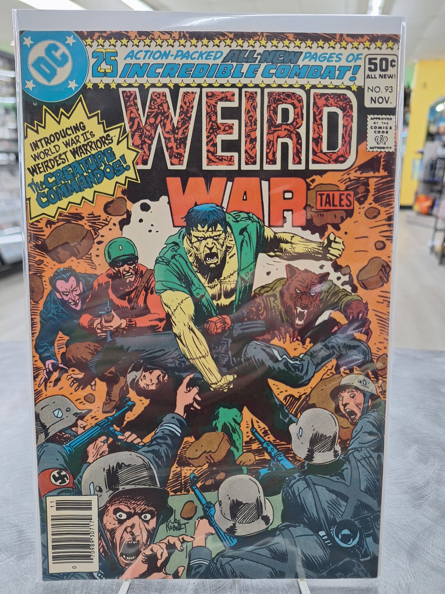 Weird War #93 - 1st App Creature Commandos