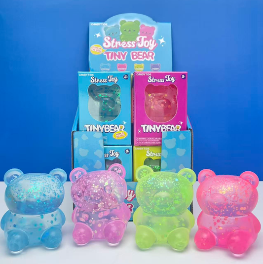 CANDYTIDE Glow-in-the-Dark Tiny Bear Squishy