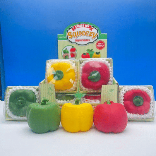 CANDYTIDE Soft Squeeze Bell Pepper Squishy Toy