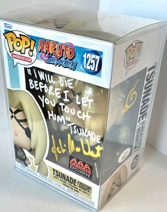 SIGNED - Funko Pop! Animation: Naruto: Tsunade- AAA Exclusive - SIGNED JSA