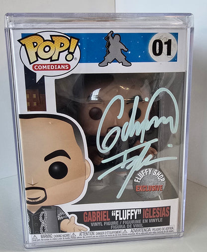 SIGNED - Funko POP! Comedians: Gabriel "Fluffy" Iglesias #01 - SIGNED