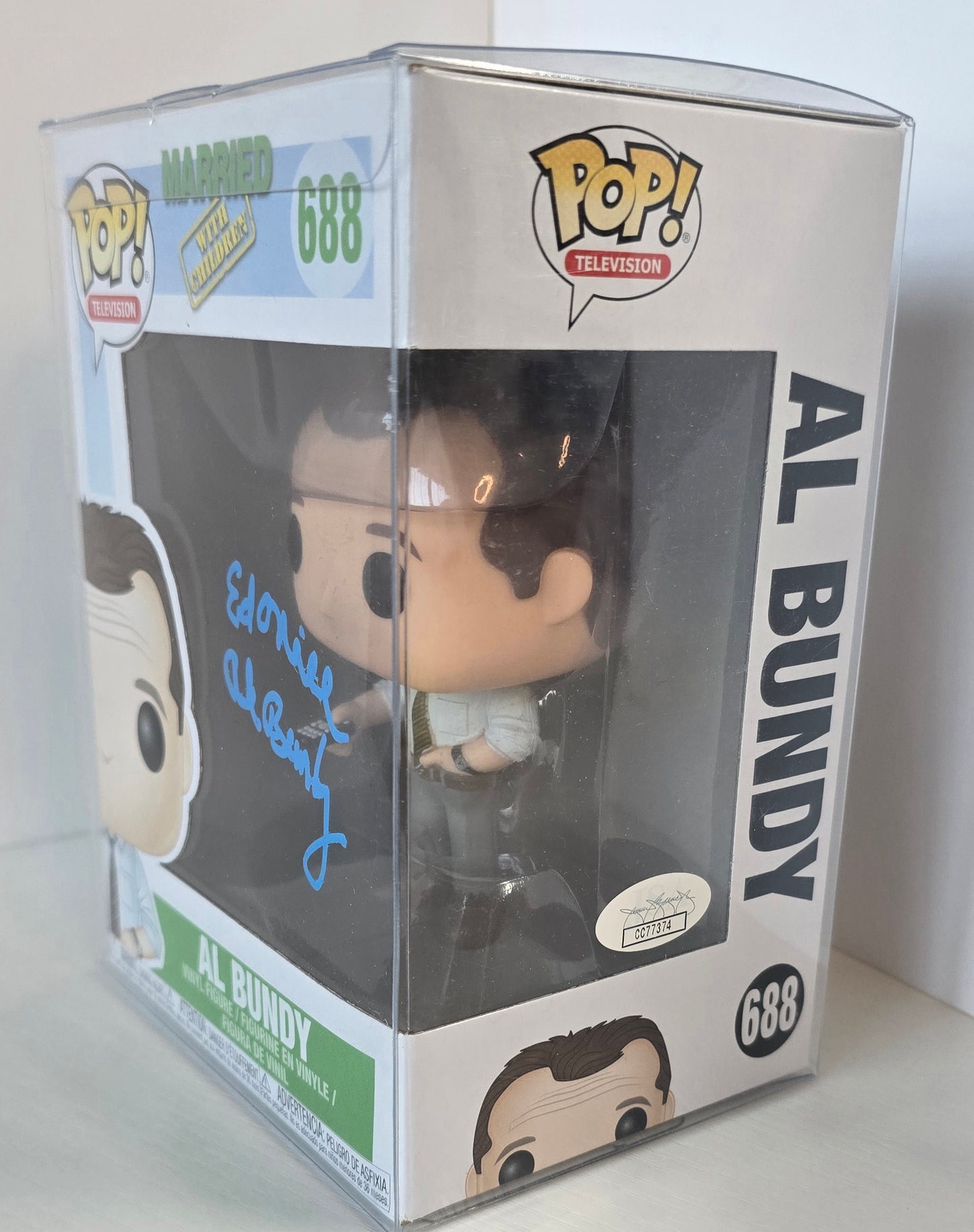 SIGNED - Funko POP! Television: Married with Childern: Al Bundy #688 - SIGNED