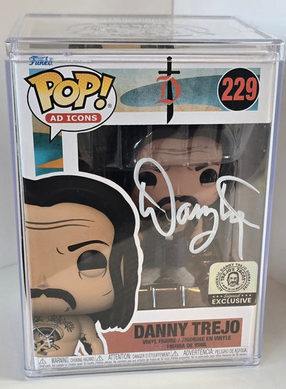 SIGNED - Funko POP! Ad Icons: Danny Trejo #229 Exclusive - SIGNED