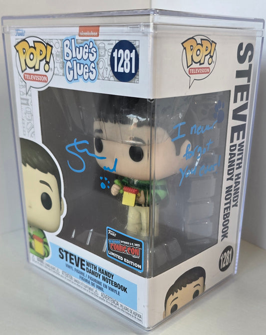 SIGNED - Funko POP! Television: Steve w/ Notebook #1281 - SIGNED