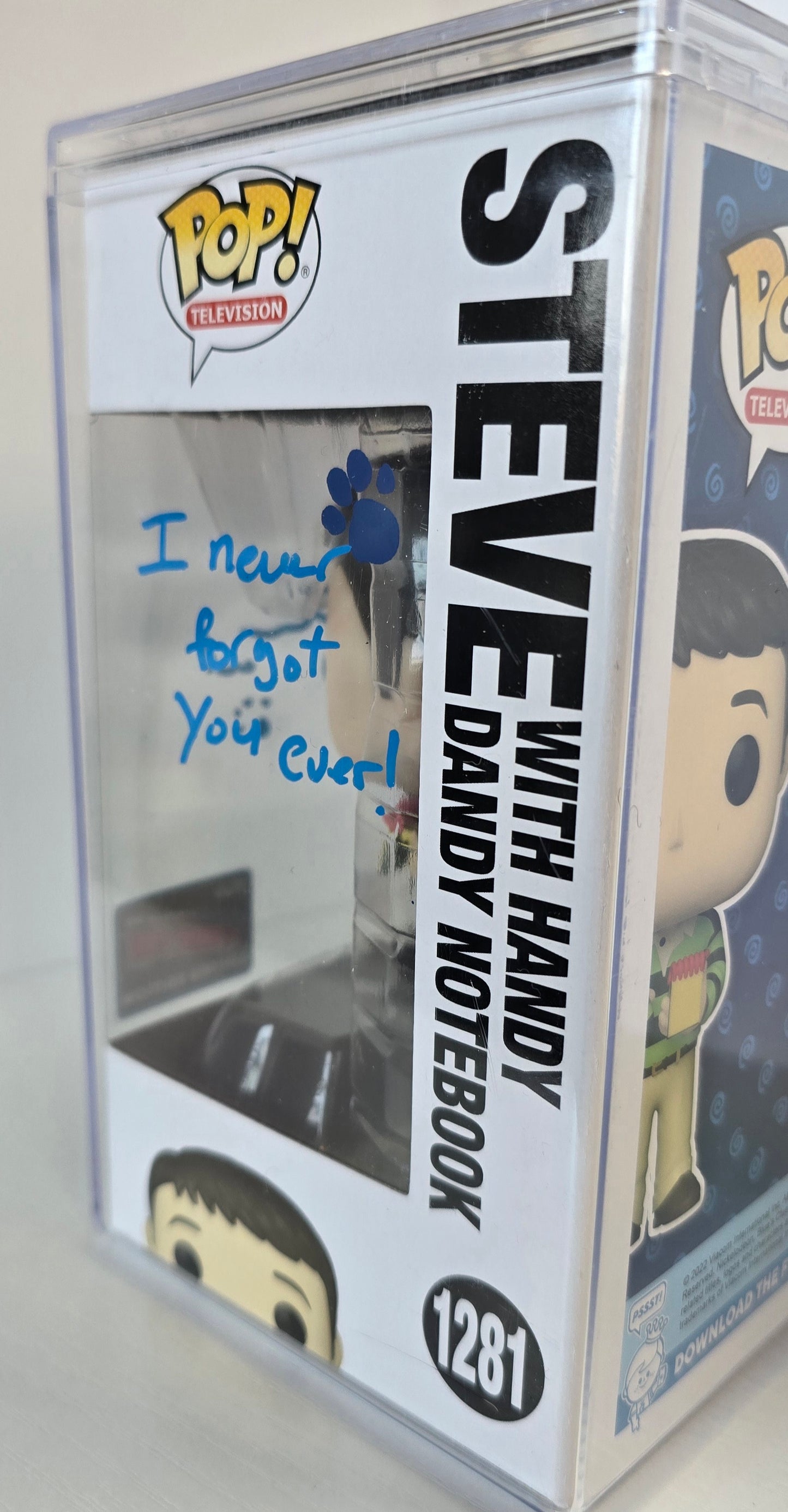 SIGNED - Funko POP! Television: Steve w/ Notebook #1281 - SIGNED
