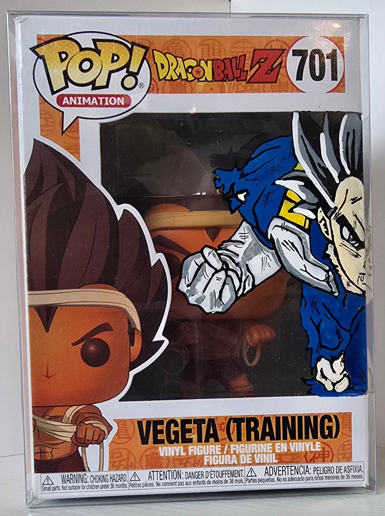 Funko Pop! Original Art: Dragonball Z: Vegeta (Training) #701