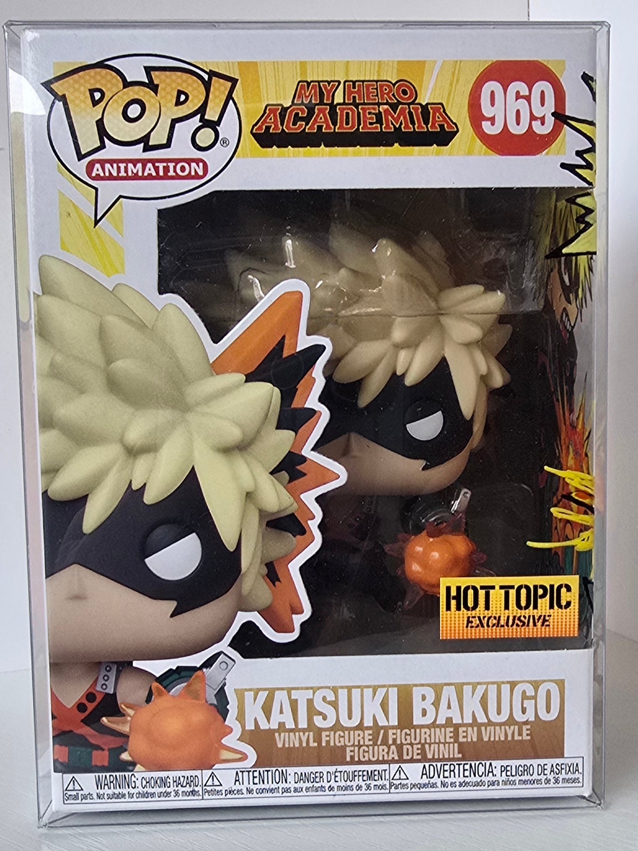 Funko Pop! Original Art: MHA: Katsuki Bakugo #969 - Hot Topic Exclusive