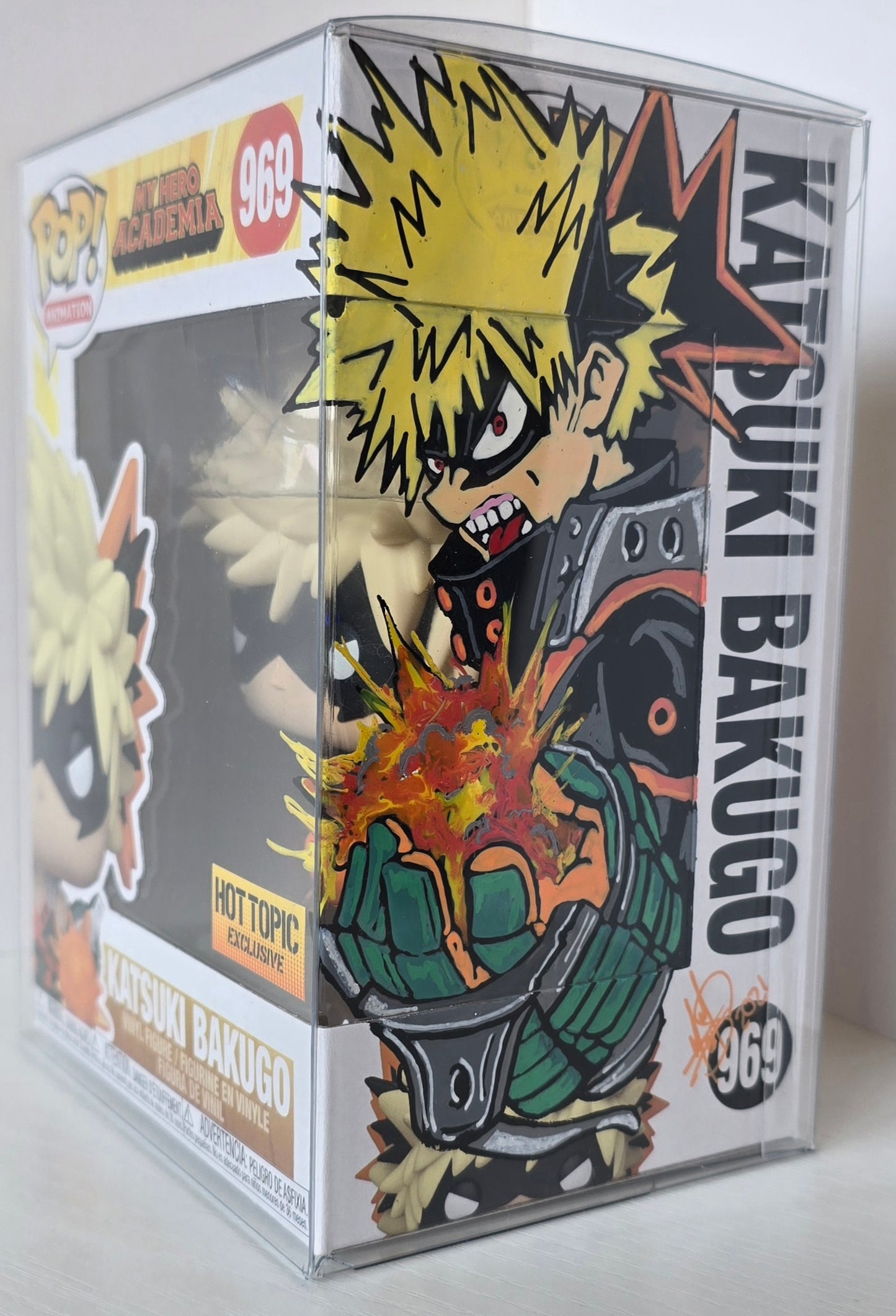 Funko Pop! Original Art: MHA: Katsuki Bakugo #969 - Hot Topic Exclusive