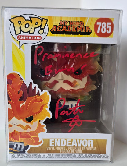 SIGNED - Funko Pop! Animation: MHA - Endeavor - Signed