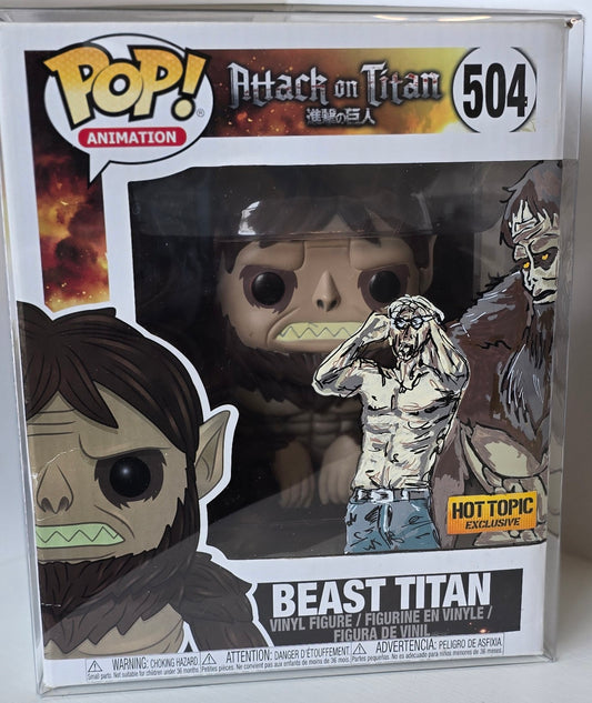 ART - Funko Pop! Attack on Titan: Beast Titan #504
