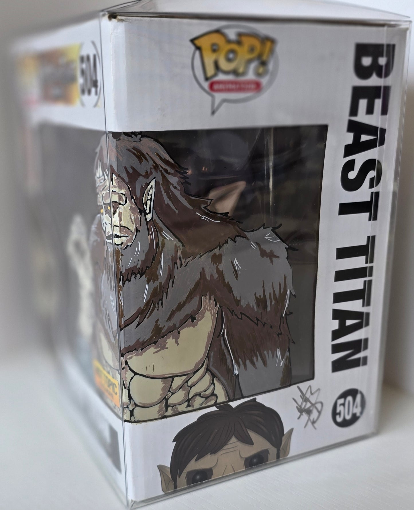 ART - Funko Pop! Attack on Titan: Beast Titan #504