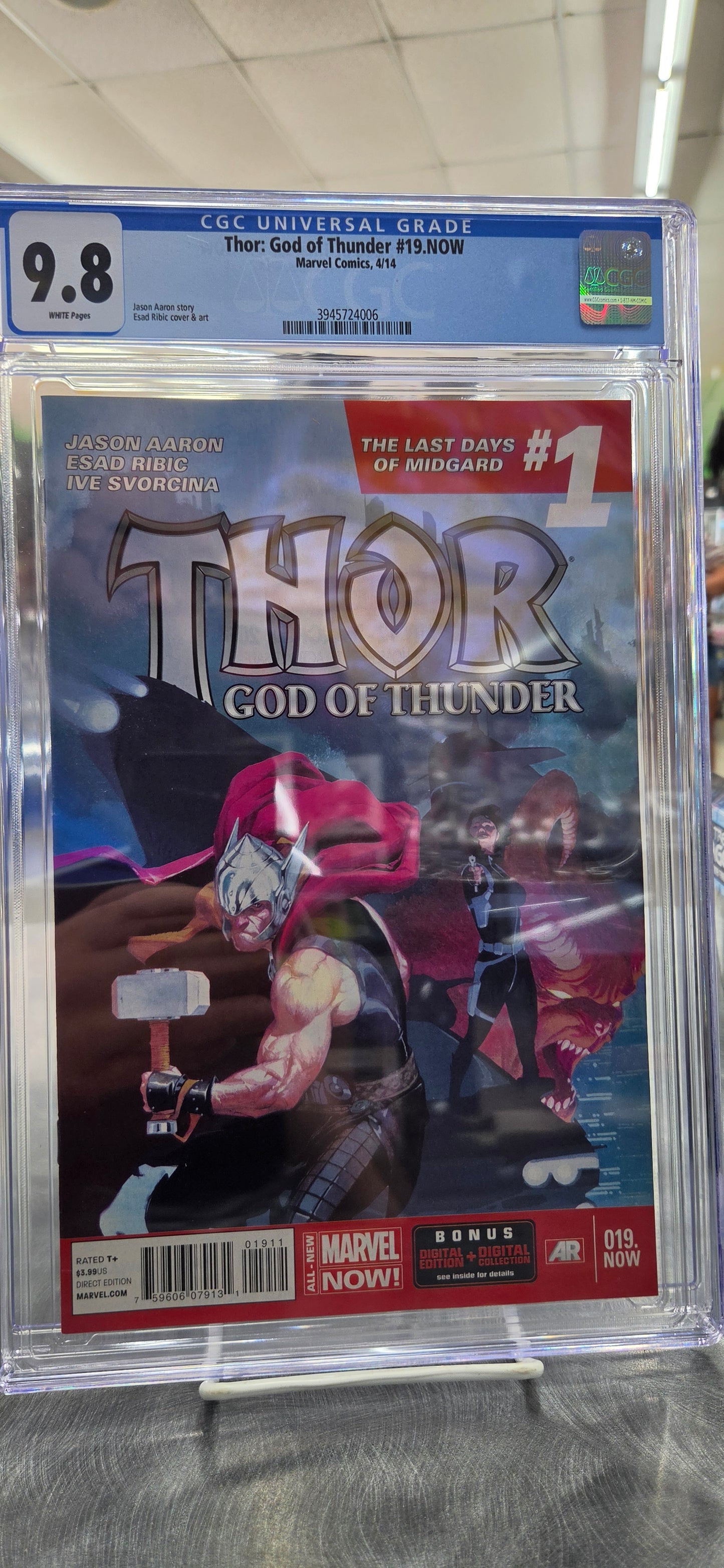 Thor: God of Thunder #19 - CGC 9.8