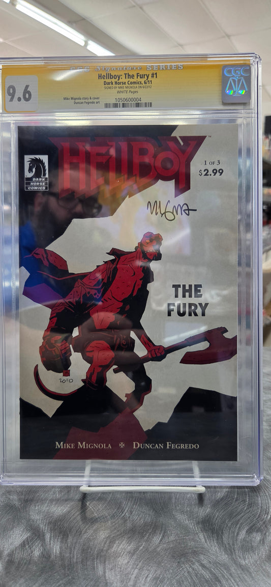 Hellboy: The Fury #1 - CGC 9.6