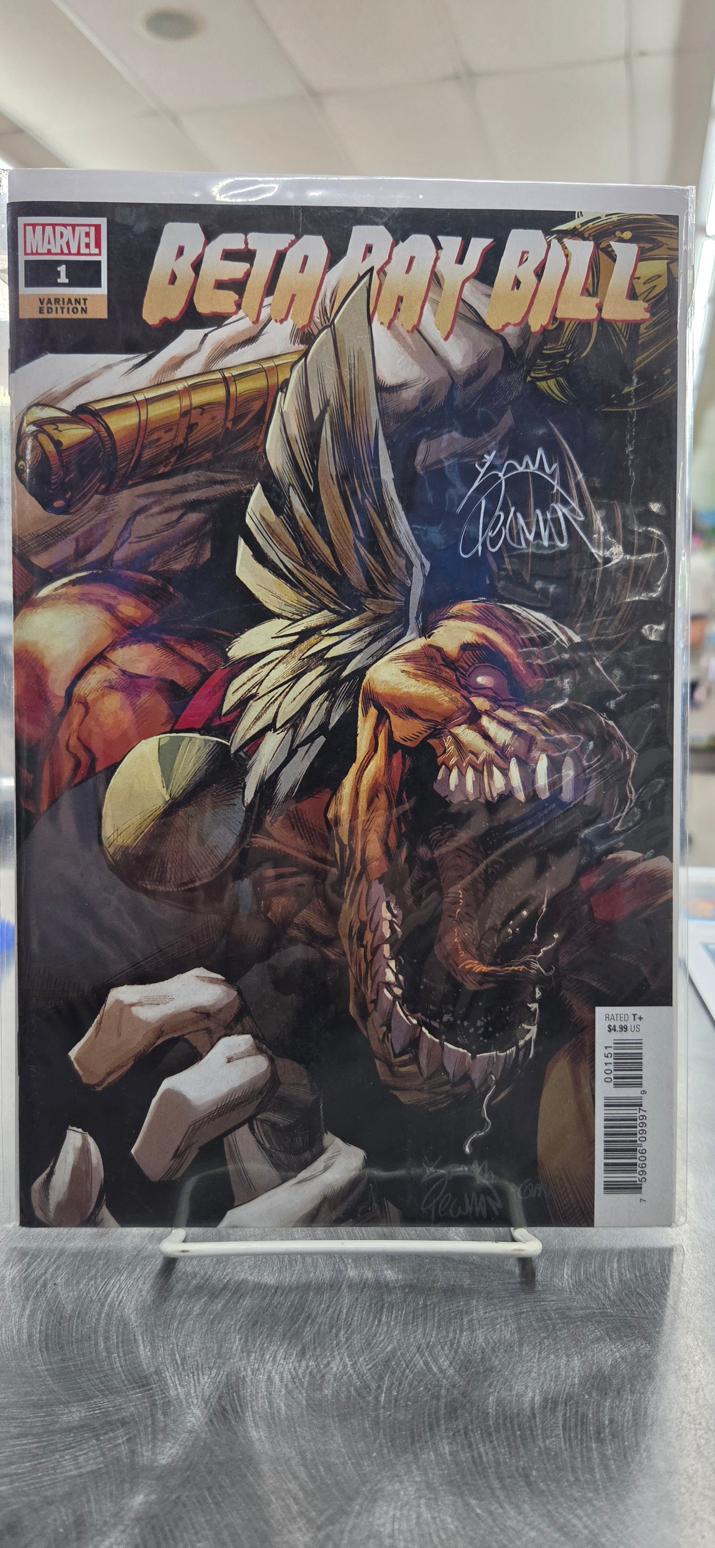 Beta Ray Bill #1  - Signed Ryan Stegman