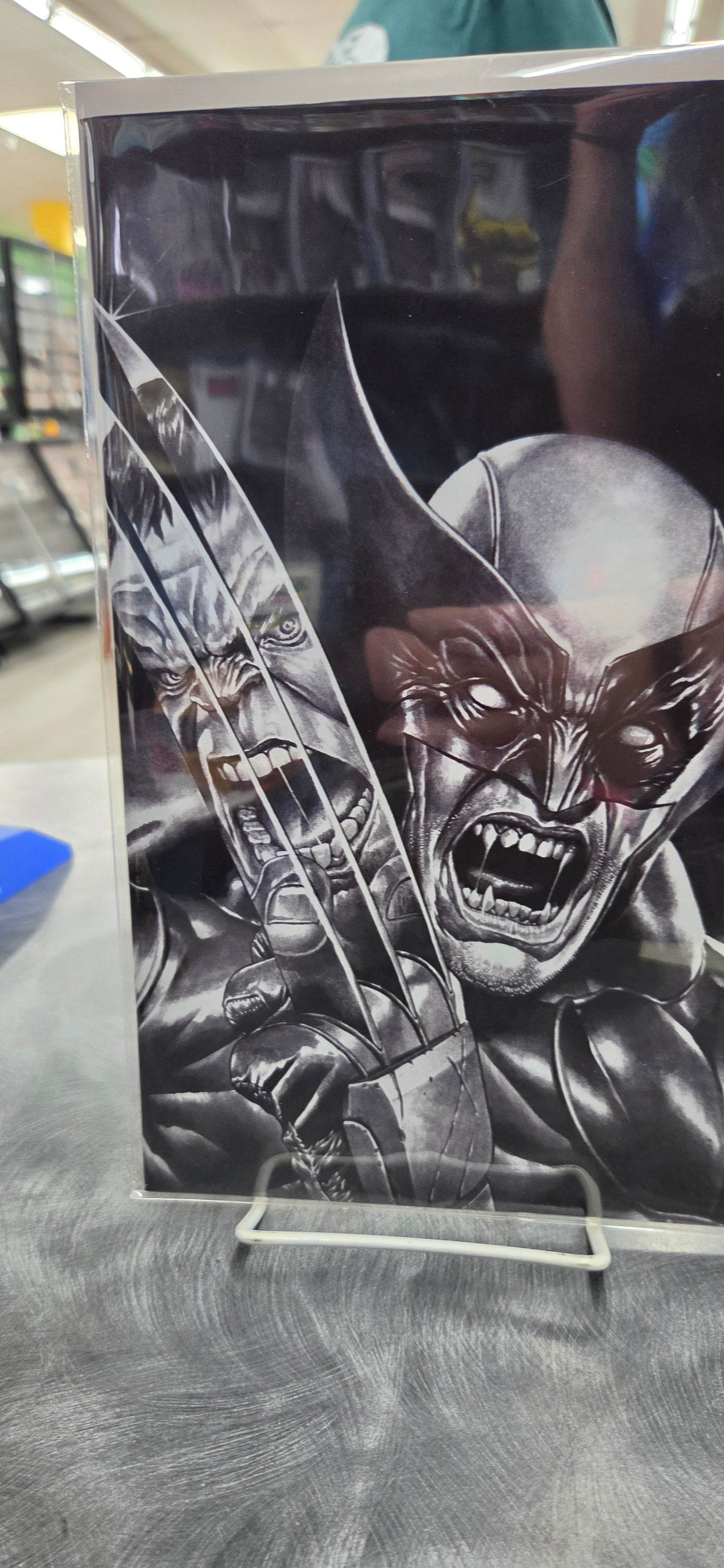 Wolverine #1 - B&W Sketch - Mico Suayan Virgin Variant