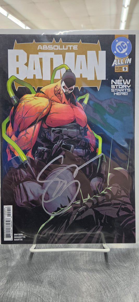 Absolute Batman #9 2nd Print Signed Scott Snyder