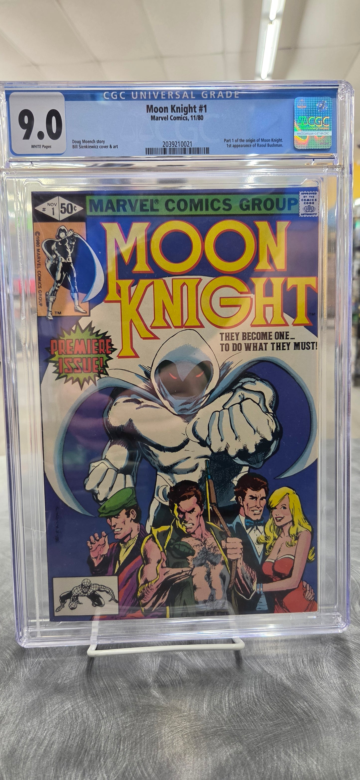Moon Knight #1 - CGC 9.0