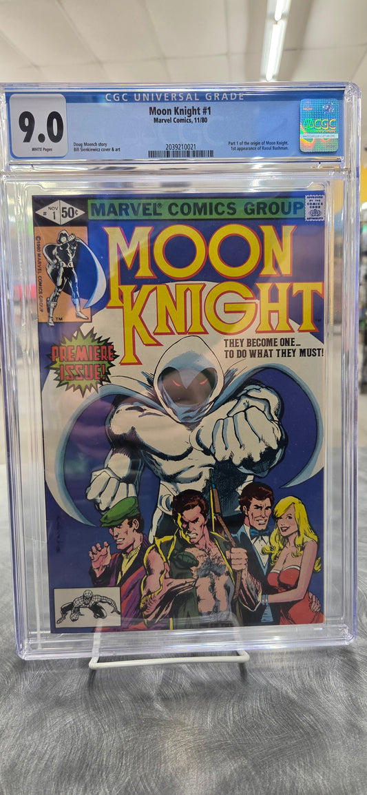 Moon Knight #1 - CGC 9.0