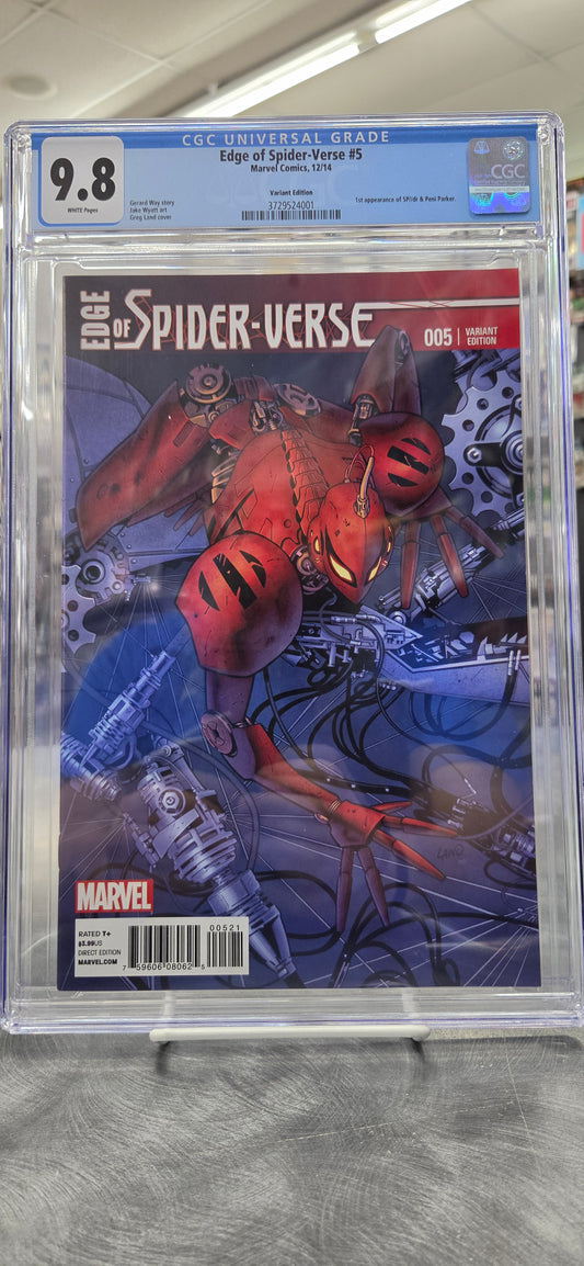 Edge of Spider-Verse #5 - CGC 9.8