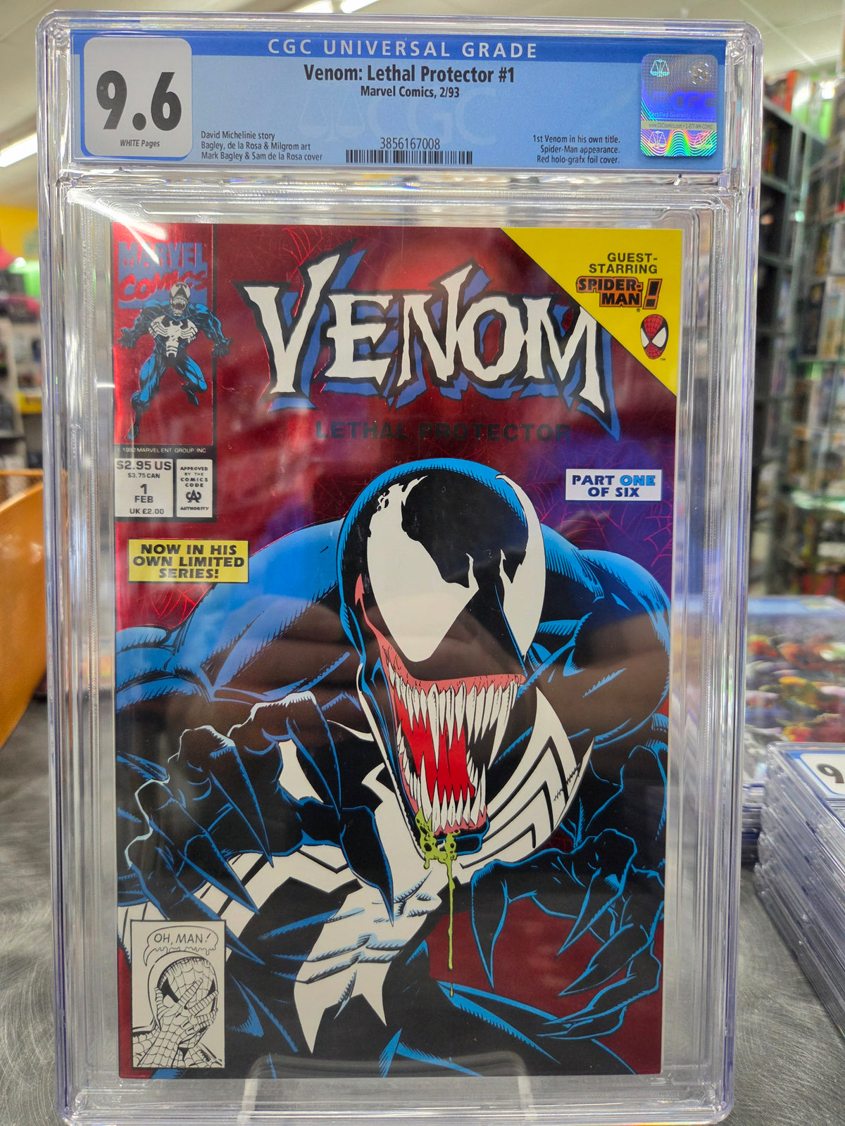 Venom Lethal Protector #1 - CGC 9.6