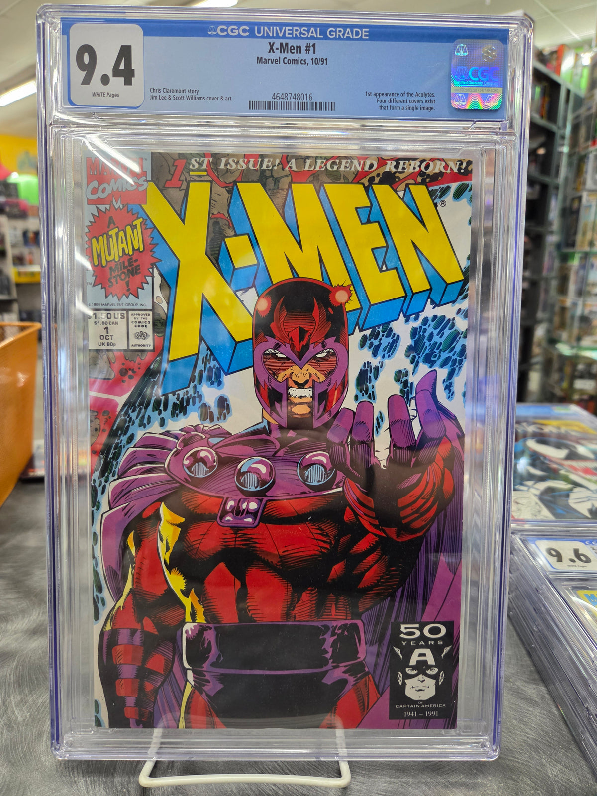 X-Men #1 - CGC 9.4 - Magneto