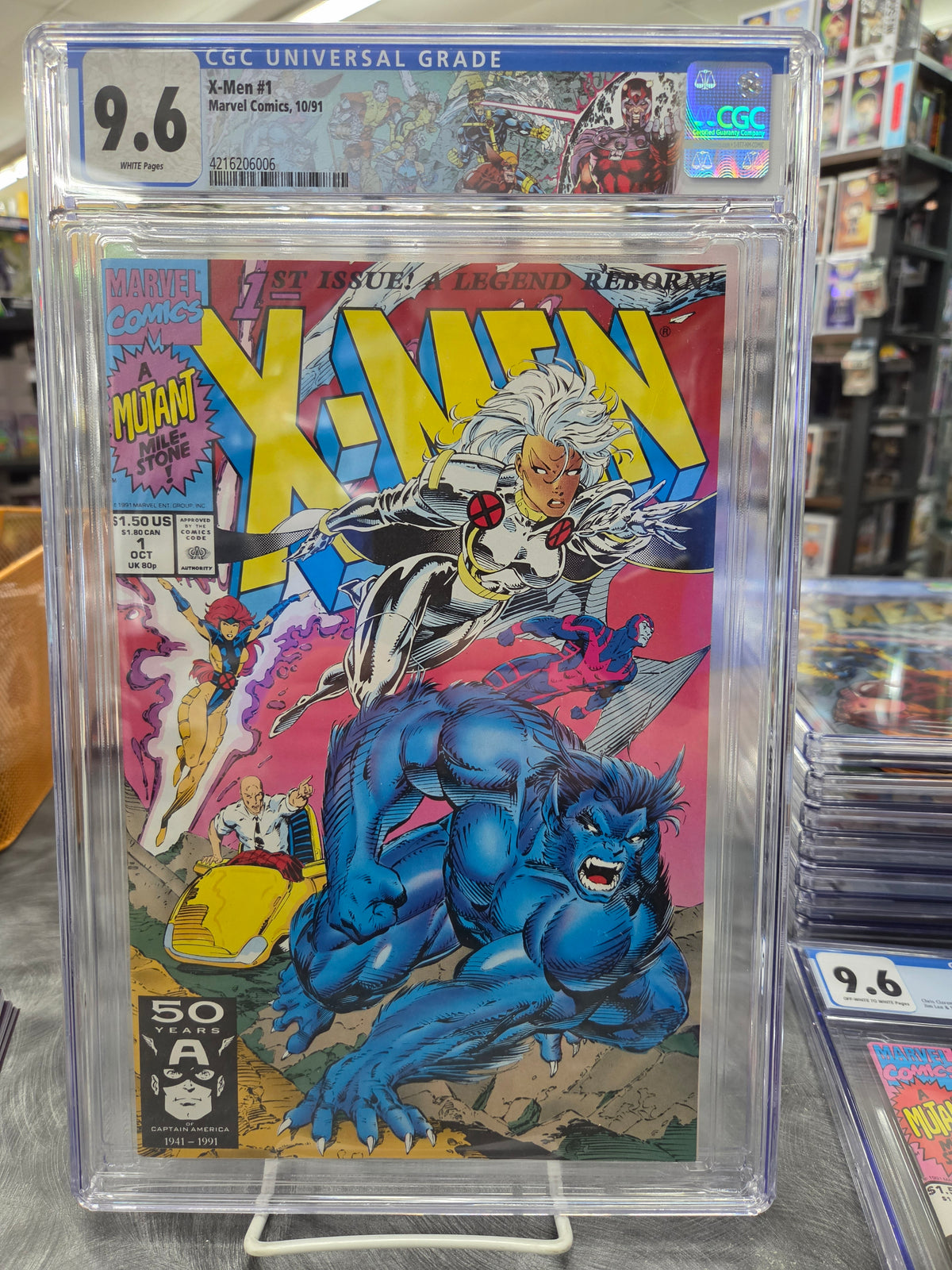 X-Men #1 - CGC 9.6 - Storm & Beast