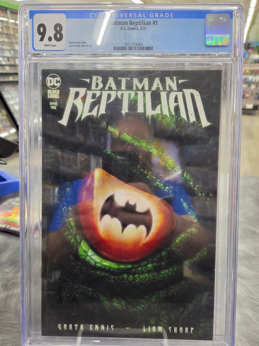 Batman Reptilian #1 - CGC 9.8