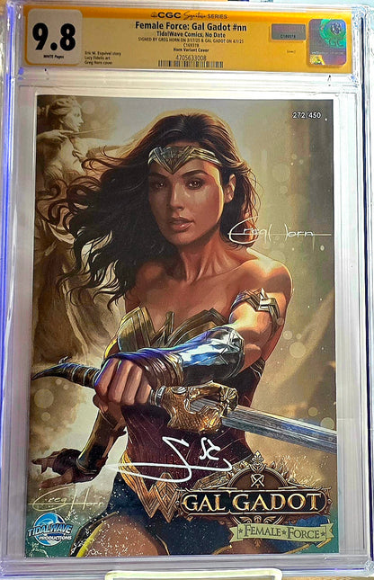 CGC Signature Series 9.8 - Female Force: Gal Gadot Signed #272/450