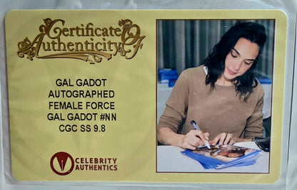 CGC Signature Series 9.8 - Female Force: Gal Gadot Signed #272/450