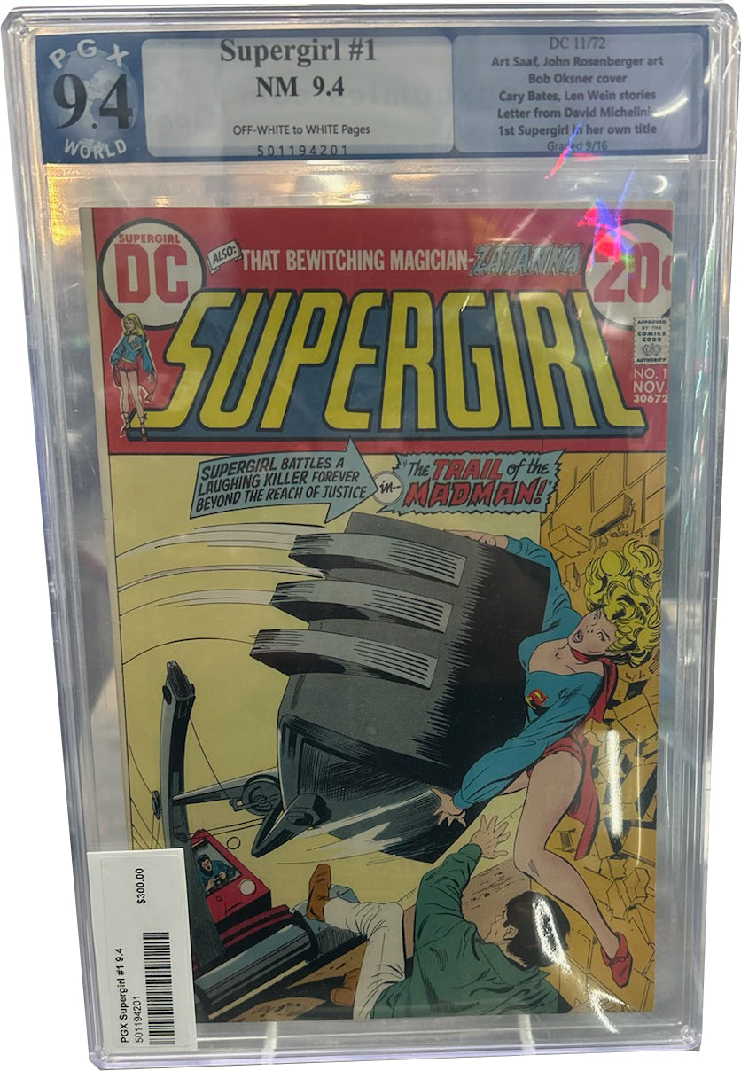 Supergirl #1 PSA 9.4 (1972)