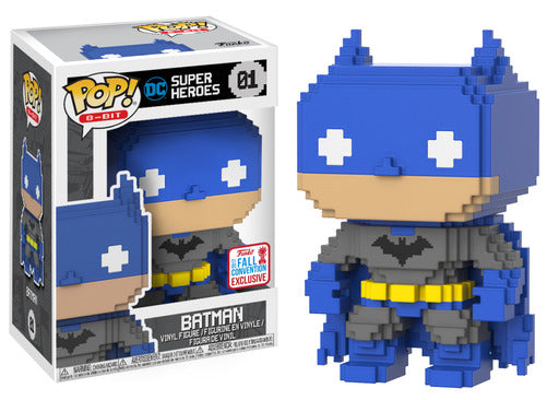 Funko Pop! Super Heroes: Batman (blue & gray) #01 2017 Fall Convention