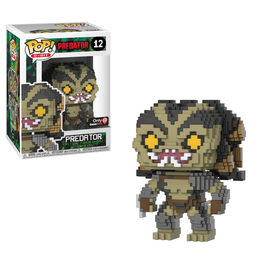Funko Pop! 8-Bit: Predator: Predator #12 -  GAME STOP