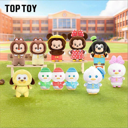 Mickey Mouse Family Mini Backpack Series Vinyl Plush Keychain Charm Blind Box