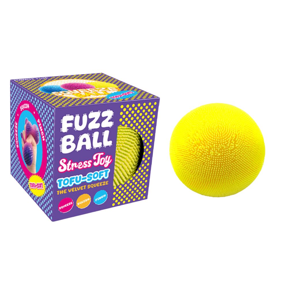 CANDYTIDE Fuzz Color-Changing Tofu Ball Squishy - random color