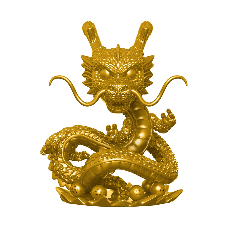 Funko Pop! Super: Animation: Dragonball Z GOLD Shenron #65 Hot Topic Exclusive
