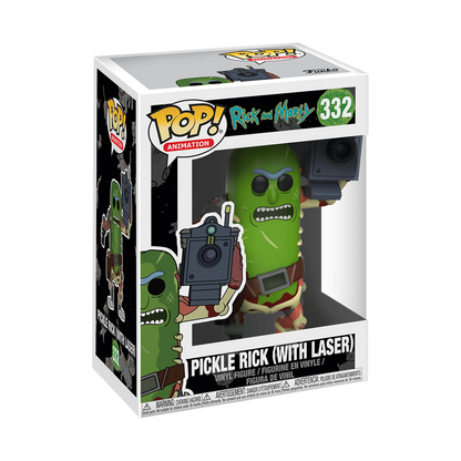 Funko Pop! Animation: Rick and Morty: Pickle Rick (With Laser) #332