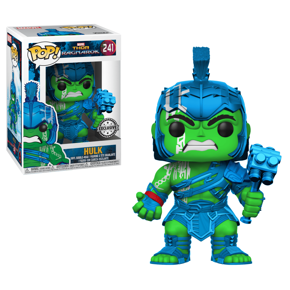 Funko POP! Jumbo: Thor Ragnarok #907 Hulk Black Light - Target Exclusive