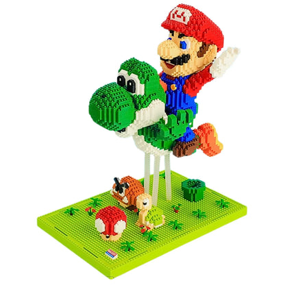 Building Blocks Super Mario Fly With Yoshi Free Limited Skeleton Super Mario
