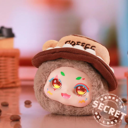 CALEMBOU Plush Blind Box, Kawaii Kimmon High Tea Series Stuffed Blind Box Keychain