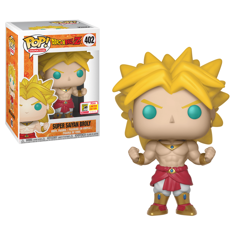 Funko Pop! Animation: Dragonball Z: Super Saiyan Broly #402 - 2018 Summer Convention