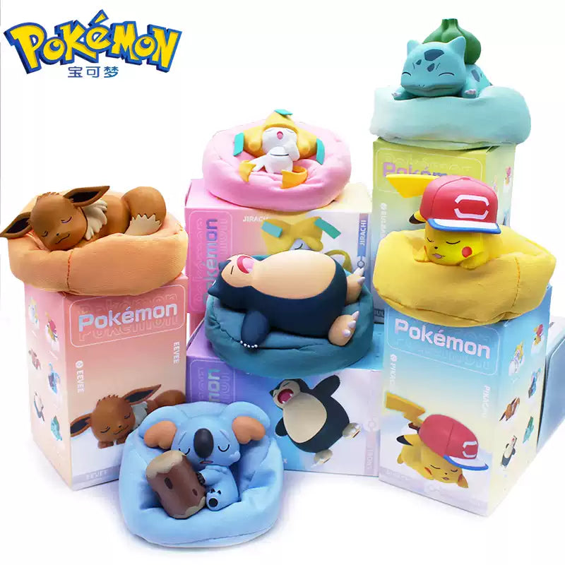 Pokemon Starry Dream Series Sleeping Kawaii