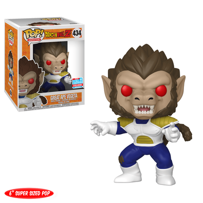 Funko Pop! Super: Animation: Dragonball Z Great Ape Vegeta #434 2018 Fall Convention