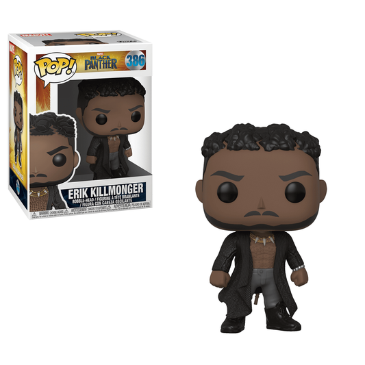 Funko Pop! Vinyl: Marvel - Black Panther Erik Killmonger #386