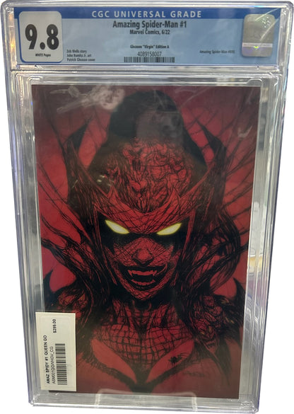 AMAZING SPIDER-MAN #1 CGC 9.8 QUEEN GOBLIN VIRGIN GLEASON EDITION A