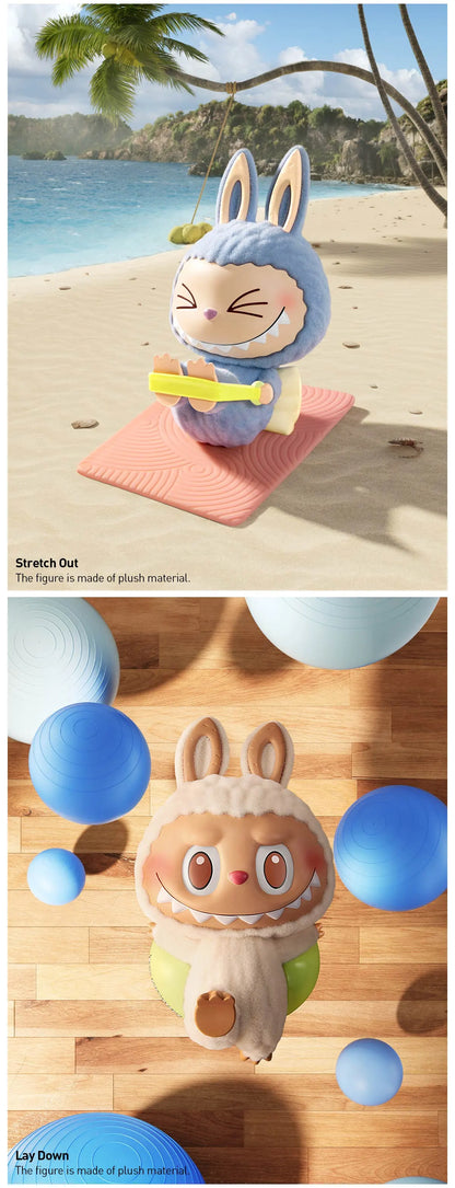 Labubu THE MONSTERS Lazy Yoga Series Figures