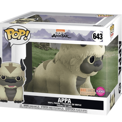 Funko Pop Avatar Last Airbender #643 Appa Flocked Box Lunch Exclusive
