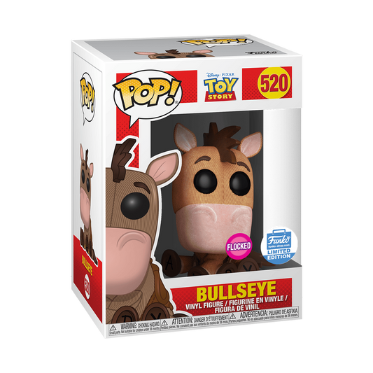 Funko Pop! Disney Toy Story : Bullseye #520 Flocked - Funko Limited Edtion