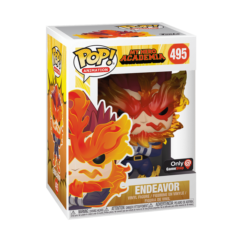 Funko Pop! Animation: MHA Endeavor #495 Game Stop