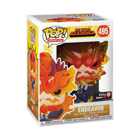 Funko Pop! Animation: MHA Endeavor #495 Game Stop